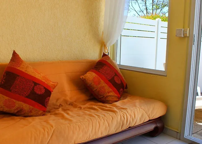 Apartmán T2 Climatise Avec Piscine Et Parking Au Cap D'agde - Fr-1-607-52