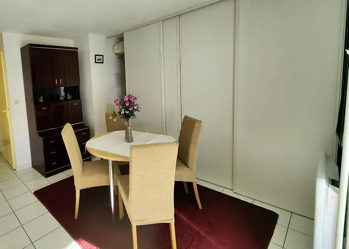 T2 Climatise Avec Piscine Et Parking Au Cap D'agde - Fr-1-607-52 Apartmán
